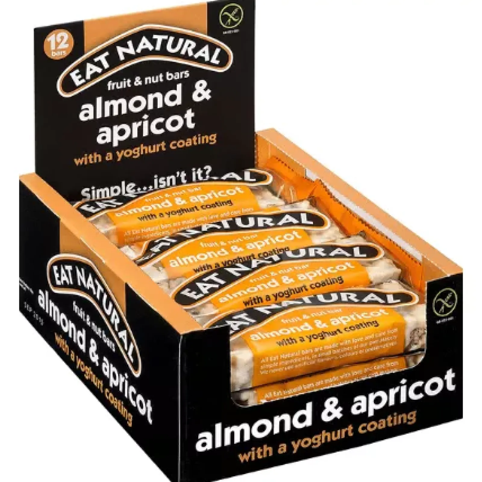 Eat Natural Almond Apricot Yoghurt (12x 50gr) Sale