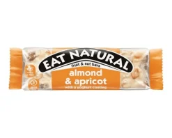 Eat Natural Amandel & Abrikoos met Yoghurt Laagje (12x 40gr) Hot