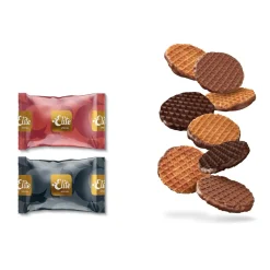 Elite Dutch Chocolate Stroopwafelmix (120 stuks) New