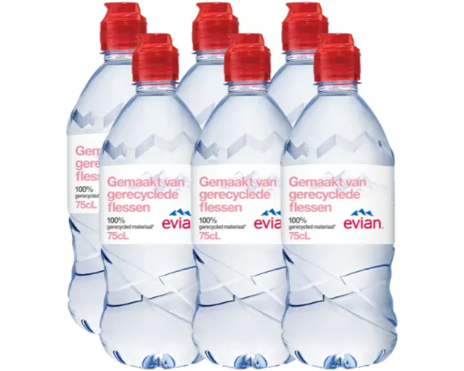 Evian Mineraalwater Pet (6x 75cl) Best