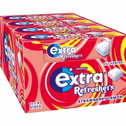 Extra Refreshers Strawberry Lemon (12x 18g) Sale