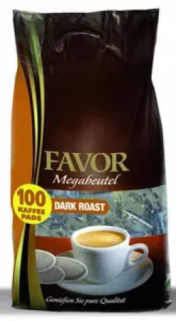 Favor Dark Roast Megabeutel (8x 100 pads) Sale
