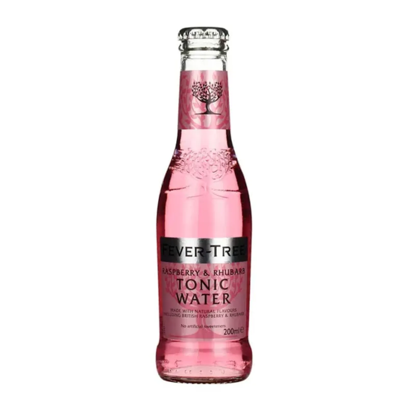 Fever Tree raspberry & rhubarb tonic (24x 20cl) New