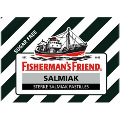 Fisherman's Friend Fisherman’s Friend Salmiak Suikervrij Zwart (24x 25gr) New