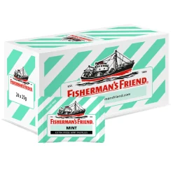 Fisherman's Friend Fisherman’s Friend Strong Mint Suikervrij Groen (24x 25gr)