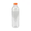 Merkloos Fles RPET Met Oranje Dop (70x1000ml) New