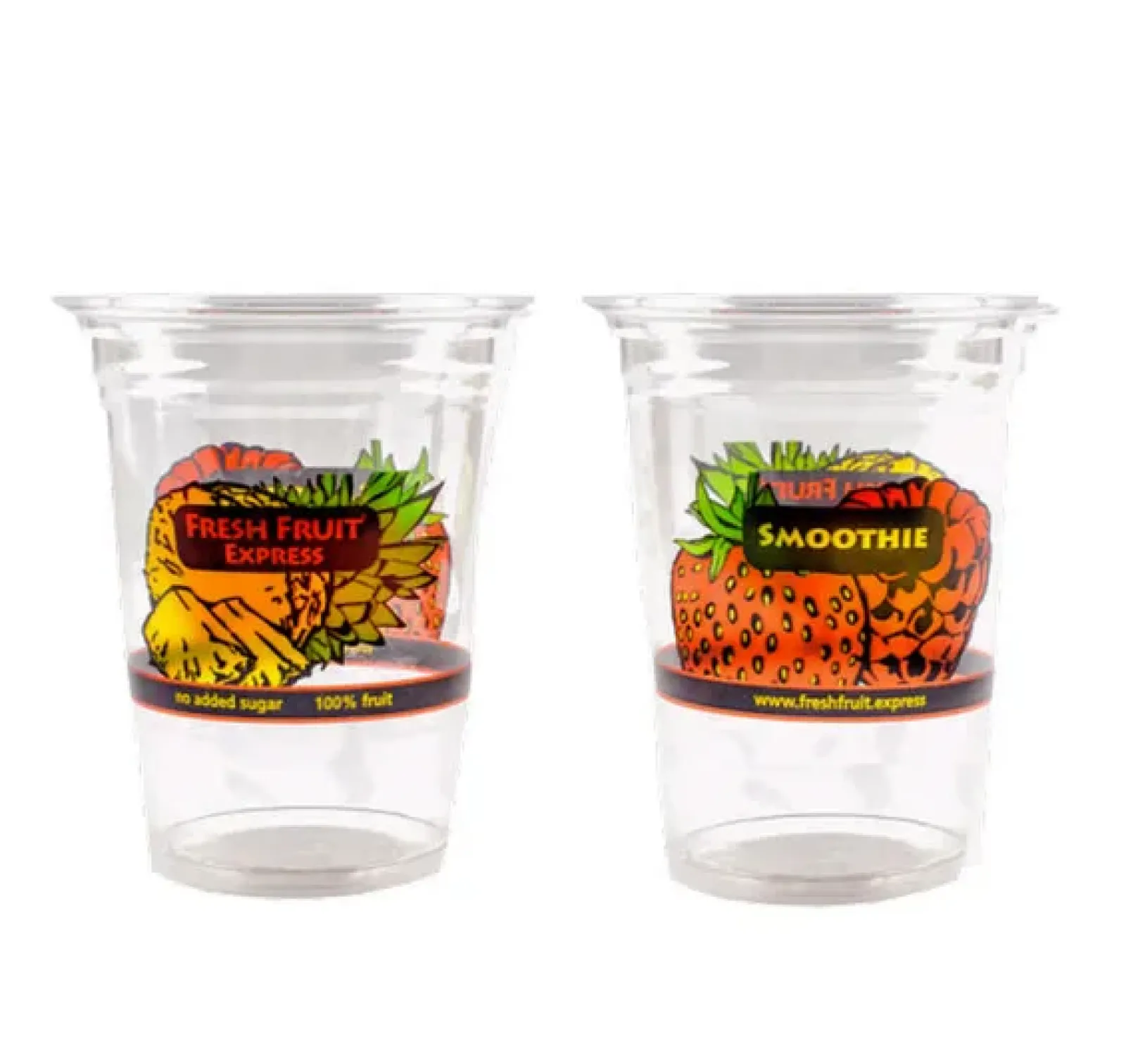 Fresh Fruit Express smoothiebeker (50x 400ml) Outlet