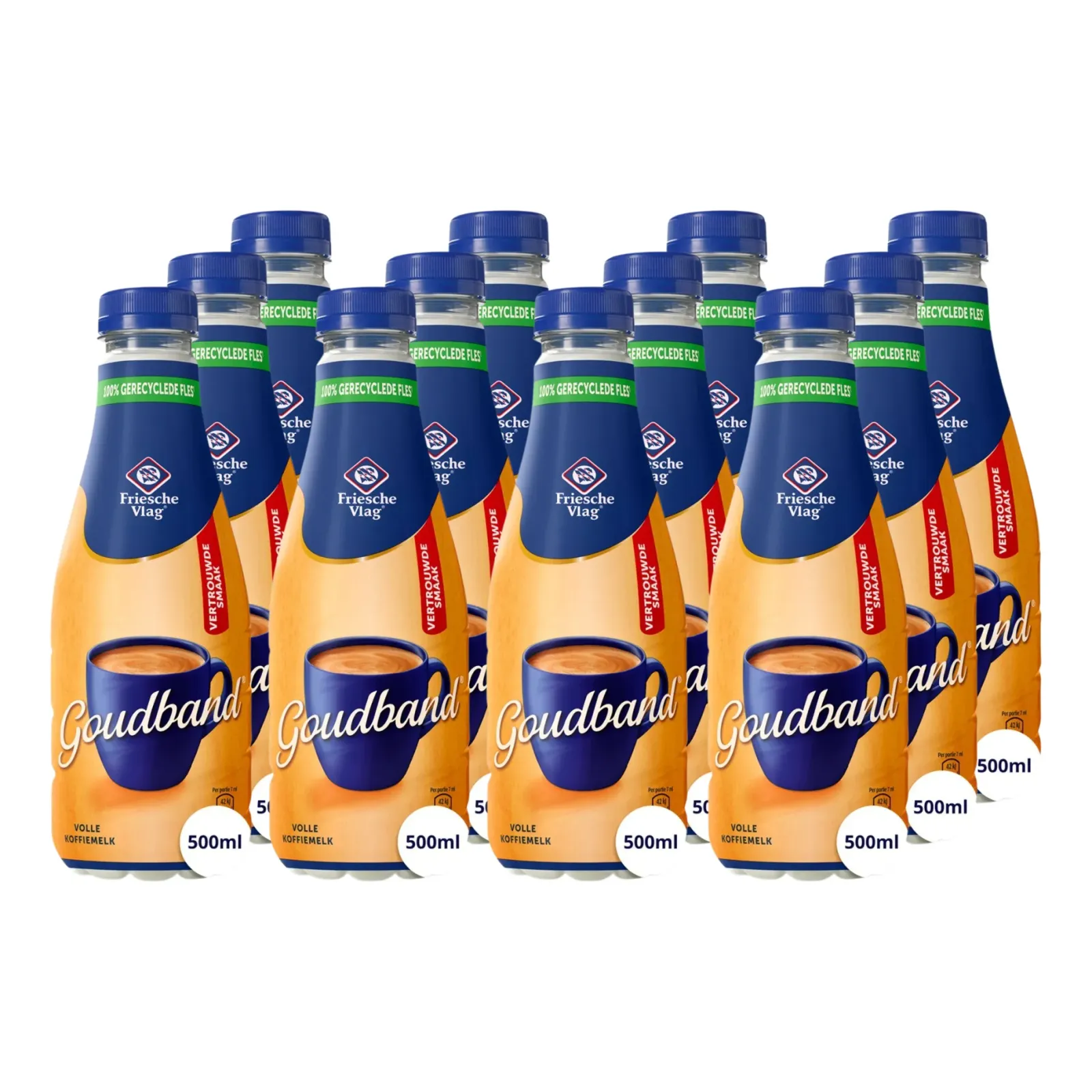 Friesche Vlag Goudband Pet Fles (12x 500ml) Discount
