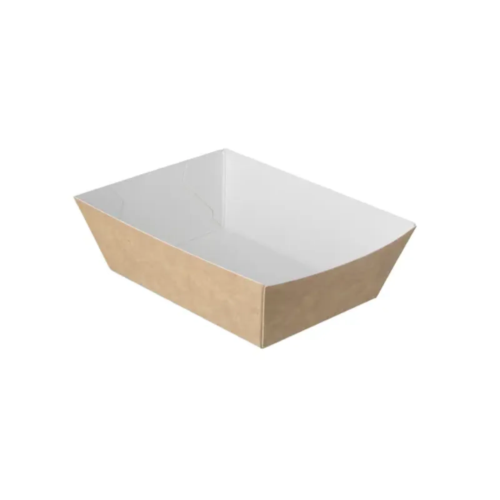 TakeAware Frietbakje A7 kraft/wit BIO (400 stuks) Online