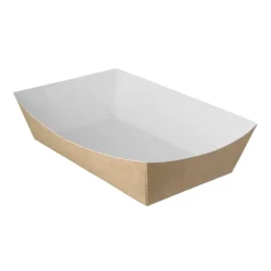 TakeAware Frietbakje A14 Kraft/Wit BIO (400 stuks) Online