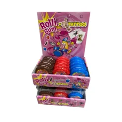 Funny Candy Rolligum (30x 15gr) New