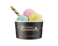 Gelato Fantastico Gelato Beker 120ml (50 stuks) New