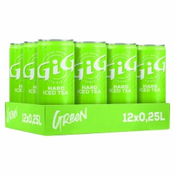 GiG Hard Iced Tea Green blik (12x 25cl) Best