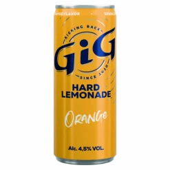 GiG Hard Lemonade Orange blik (12x 25cl) New