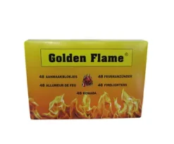 Golden Flame witte aanmaakblokjes (24x 48 stuks) Best