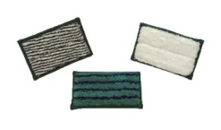 Greenspeed minipad wit/groen streep zacht (9x 16cm) New
