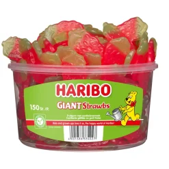 Haribo Aardbeien (150 stuks) Hot