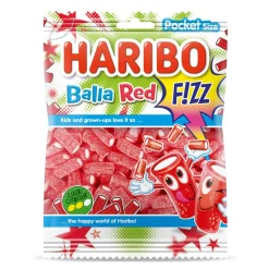 Haribo Balla Red FIZZ Zakje (28x70gr) Online