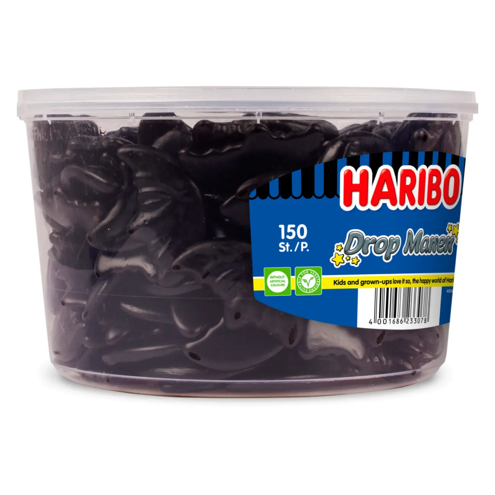 Haribo Drop Halve Manen (150 stuks) Hot