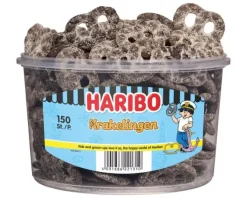 Haribo Drop Krakelingen (150 stuks) Hot