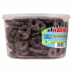 Haribo Drop Krakelingen (150 stuks) Hot