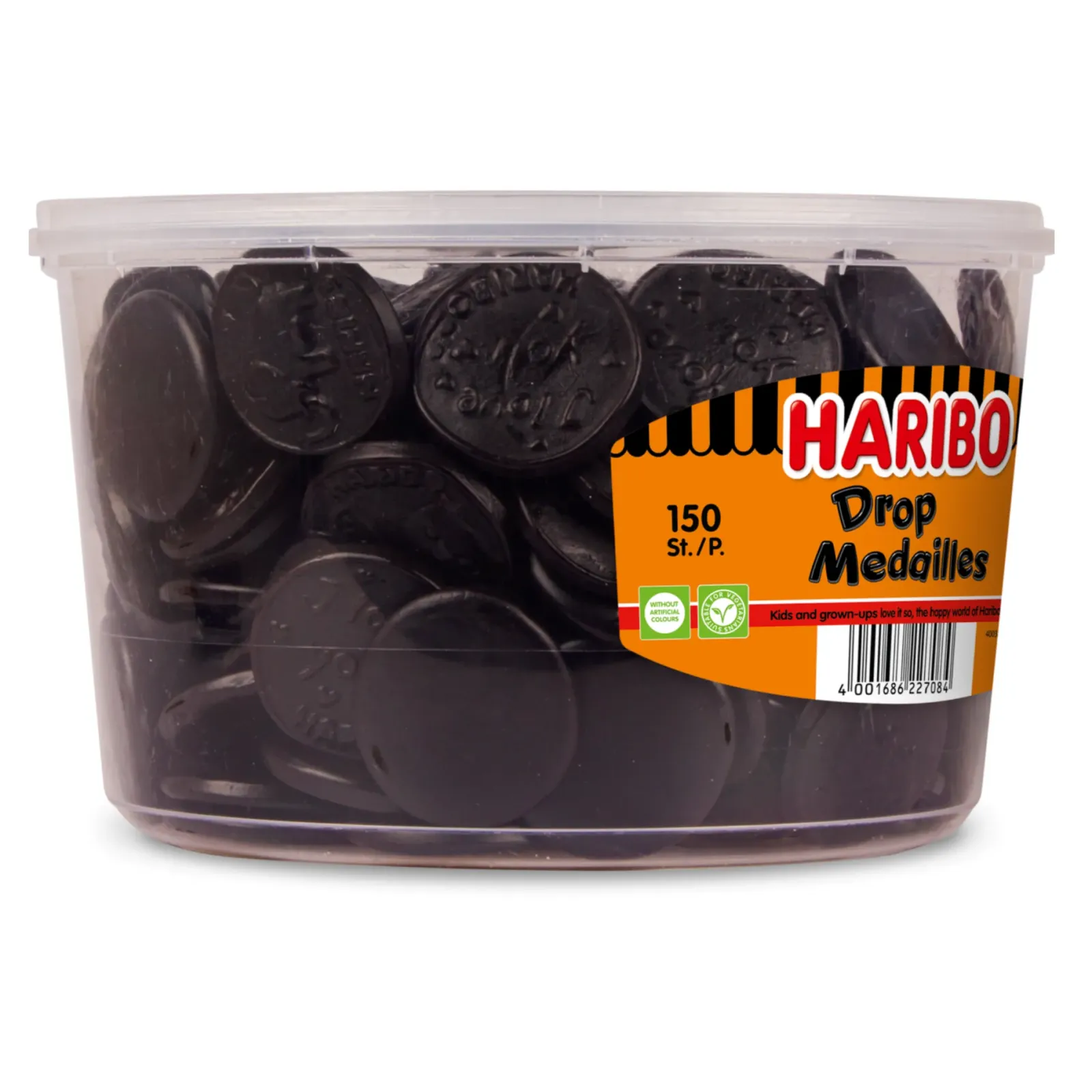 Haribo Drop Medailles (150 stuks) New