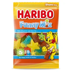 Haribo Funny Mix Zak (12x 250gr) Clearance