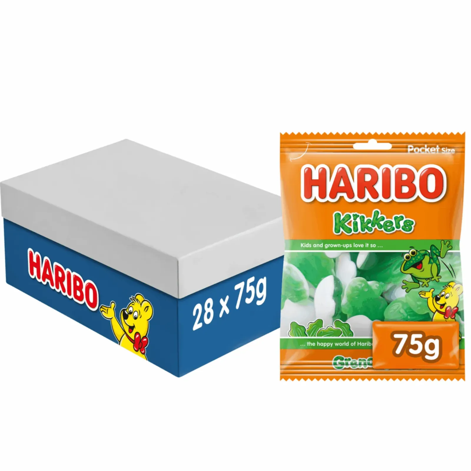 Haribo Kikkers (28x 75gr) Sale