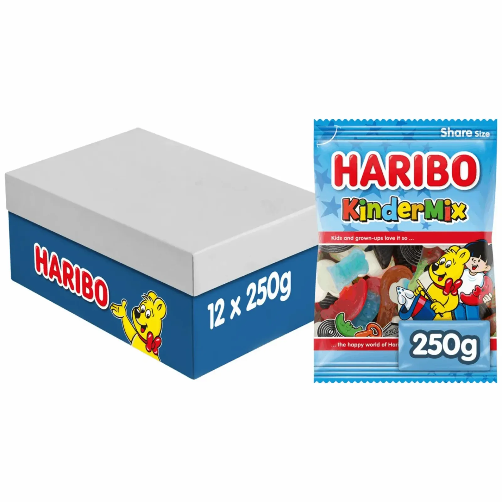 Haribo Kindermix Zak (12x 250gr) Online