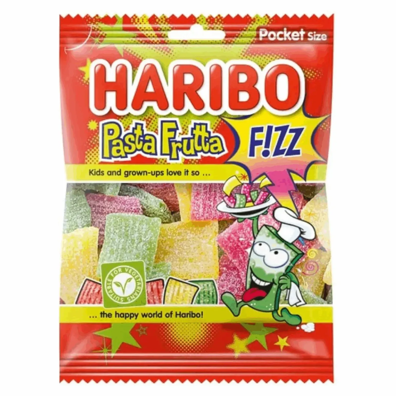 Haribo Pasta Frutta Zak (28x 70gr) Clearance