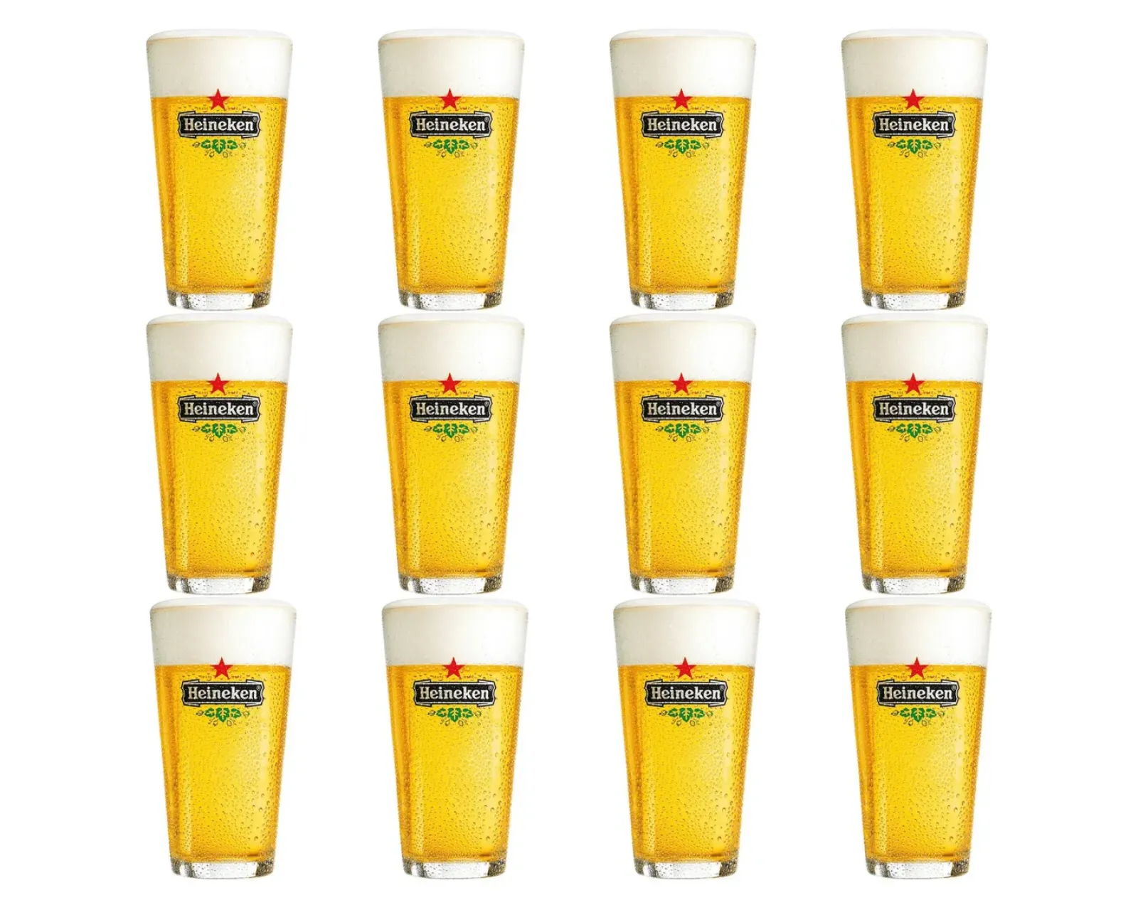 Heineken Amsterdammer/Vaasje Glas (12x 25cl) Clearance