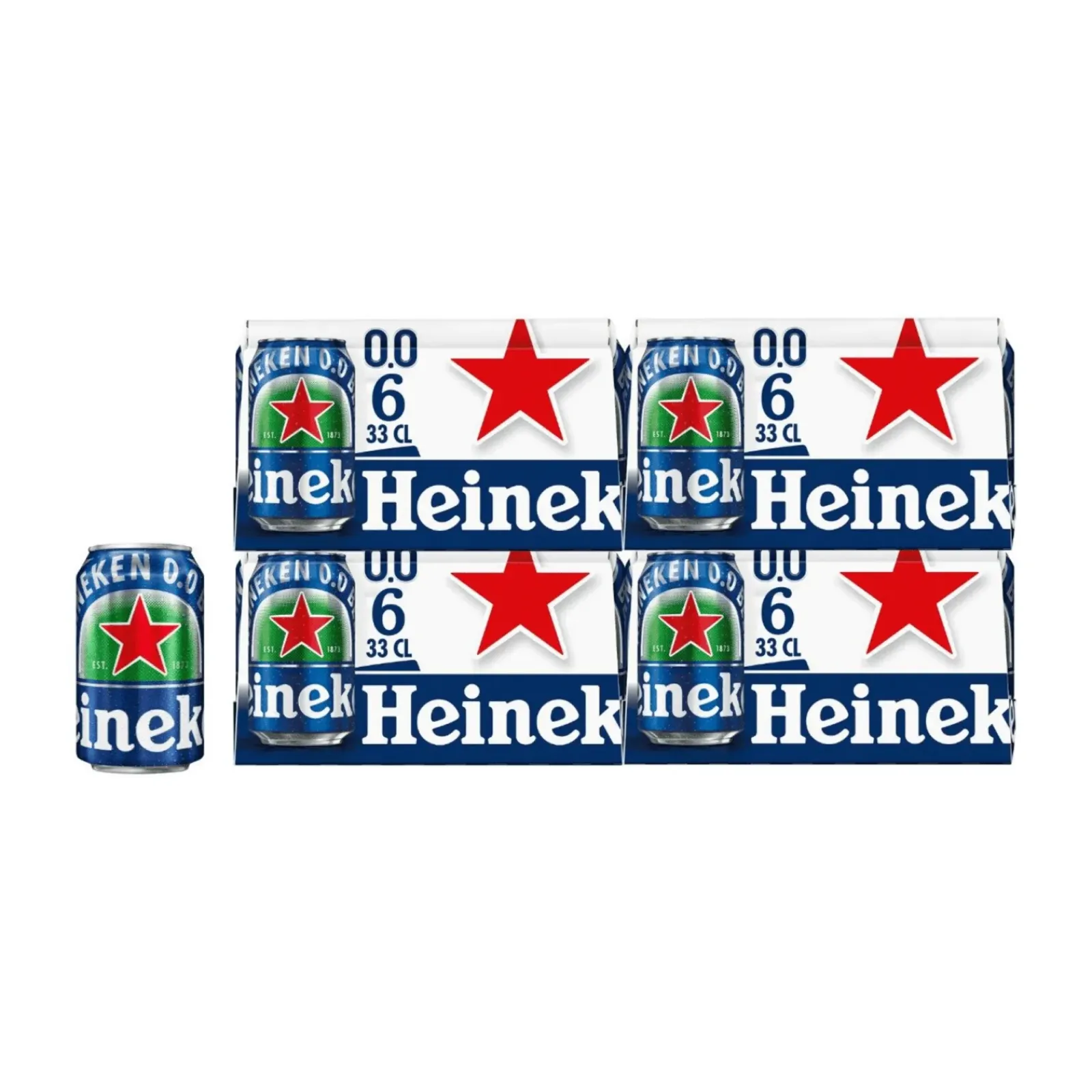 Heineken 0.0% Blik (24x 33cl) Best