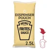Heinz sauce o mat fritessaus (3x 2,5 liter) Outlet