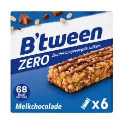 Hero B’tween Zero Melkchocolade 20 gr (10x 6-pack) Online