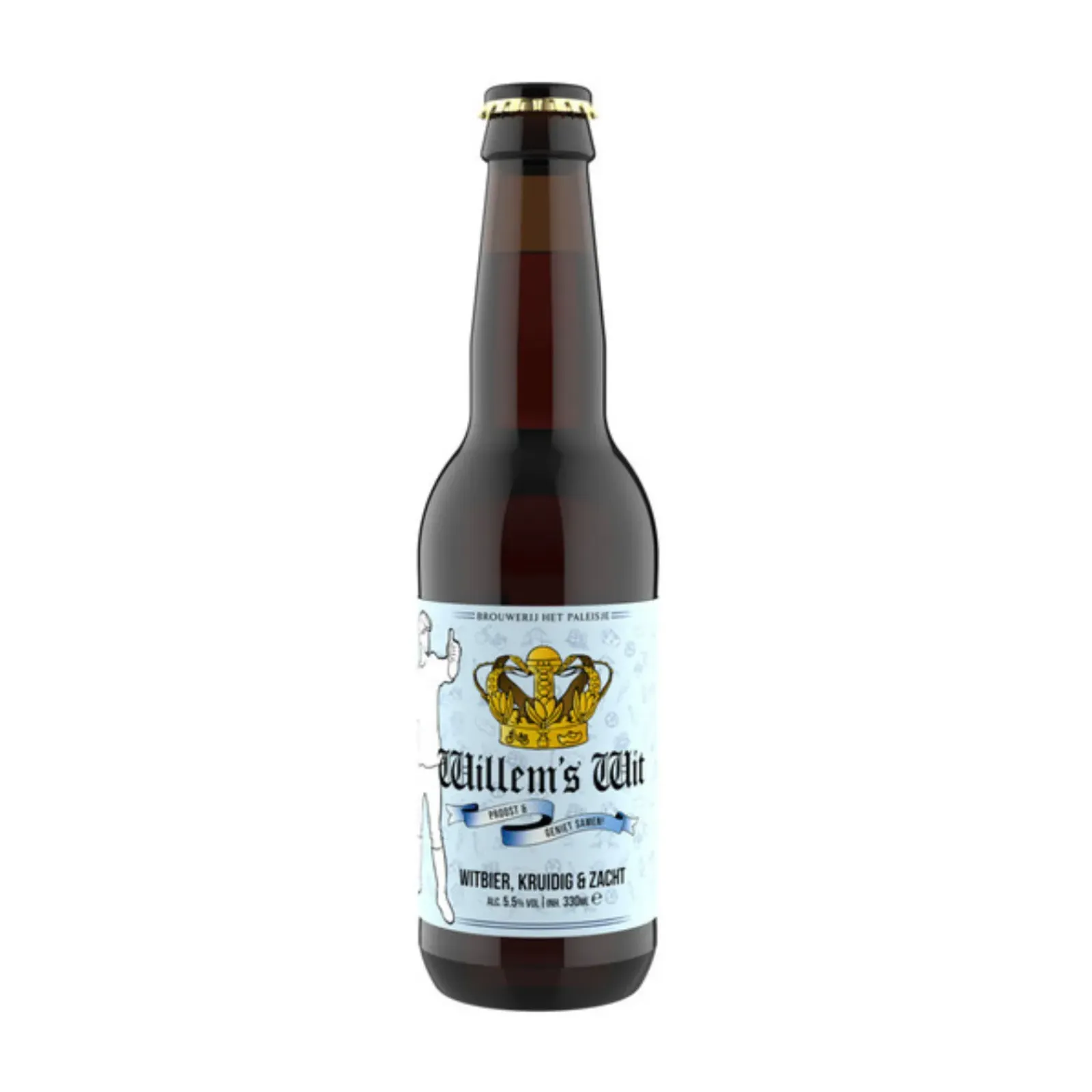Het Paleisje Willem’s Wit Fles (12×33 cl)