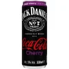 Jack Daniel's Jack Daniel’s & Coca Cola Cherry Sleek Blik (12x 33 cl) Outlet