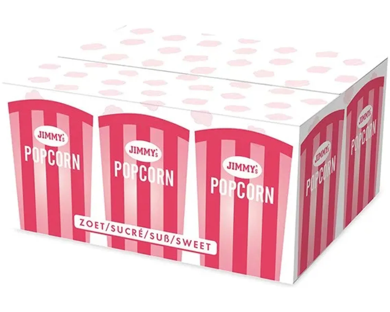 Jimmy's Jimmy’s Popcorn Zoet Tube (6x 140gr) Outlet