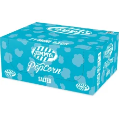Jimmy's Jimmy’s Popcorn Zout Mini Bag (21x 17gr) Outlet
