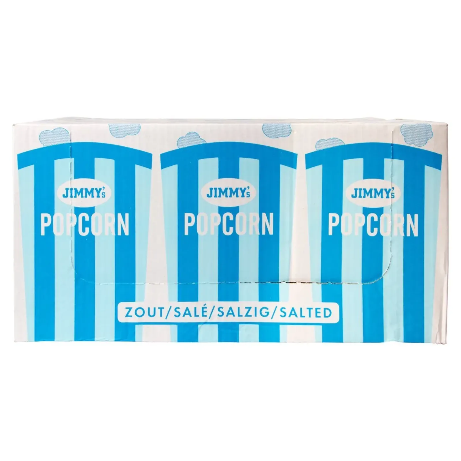 Jimmy's Jimmy’s Popcorn Zout Tube (6x 90gr) Hot