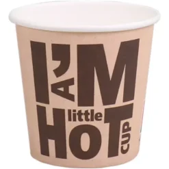 Depa Kartonnen beker i’am little hot cup (50x 100ml) Online