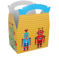 Merkloos Kids box zonder speeltjes Robot (50 stuks) Best