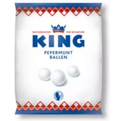 King Pepermuntballen Zak (12x 250gr) Best