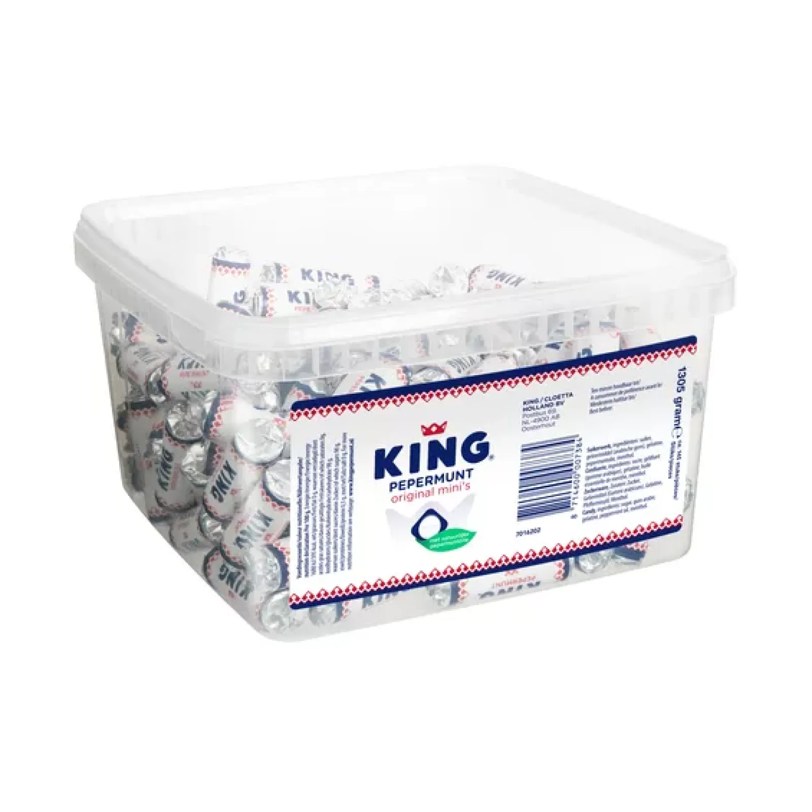 King Pepermunt Mini (145 stuks) Discount