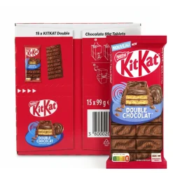 KitKat Double Chocolate Tablet (15x 99g) Hot