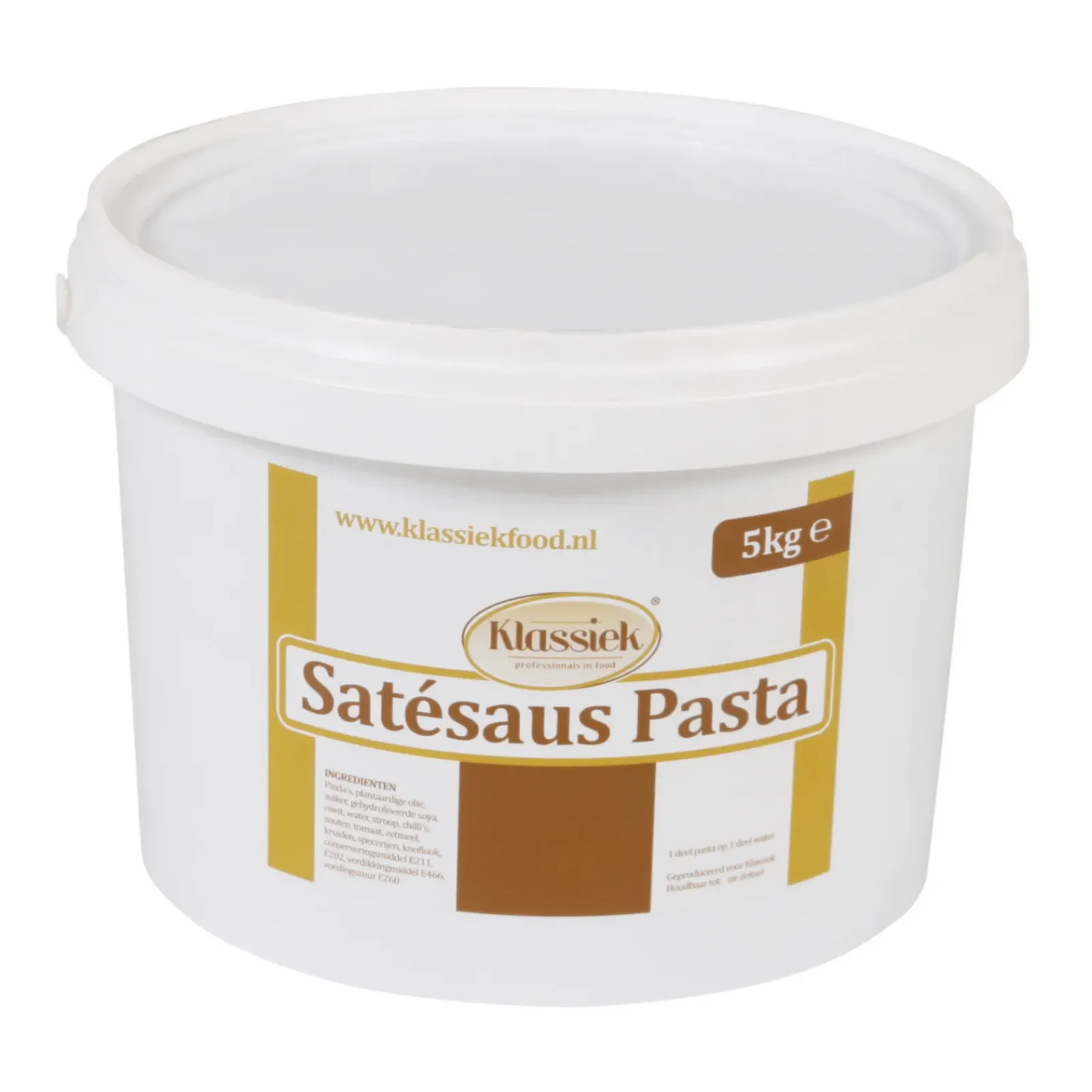Klassiek Satésaus Pasta (5 liter)
