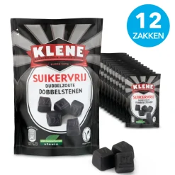 Klene Suikervrij Dubbelzoute Dobbelstenen Zakje (12x 110gr) Online