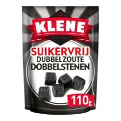 Klene Suikervrij Dubbelzoute Dobbelstenen Zakje (12x 110gr) Online