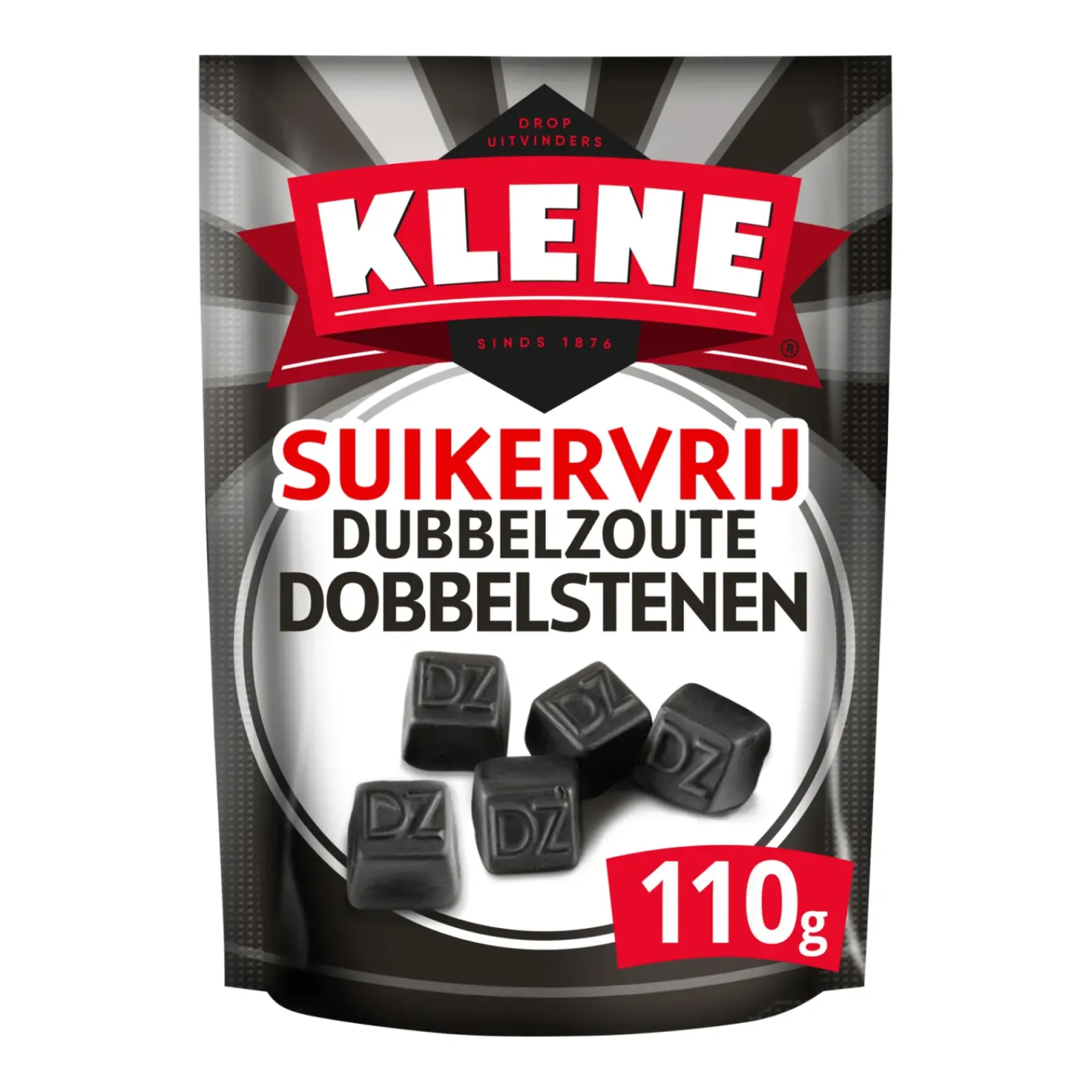 Klene Suikervrij Dubbelzoute Dobbelstenen Zakje (12x 110gr) Online