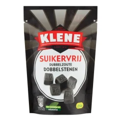 Klene Suikervrij Dubbelzoute Dobbelstenen Zakje (12x 110gr) Online