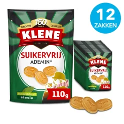 Klene Suikervrij Eucalyptus Honing Ademin (12x110gr) Clearance